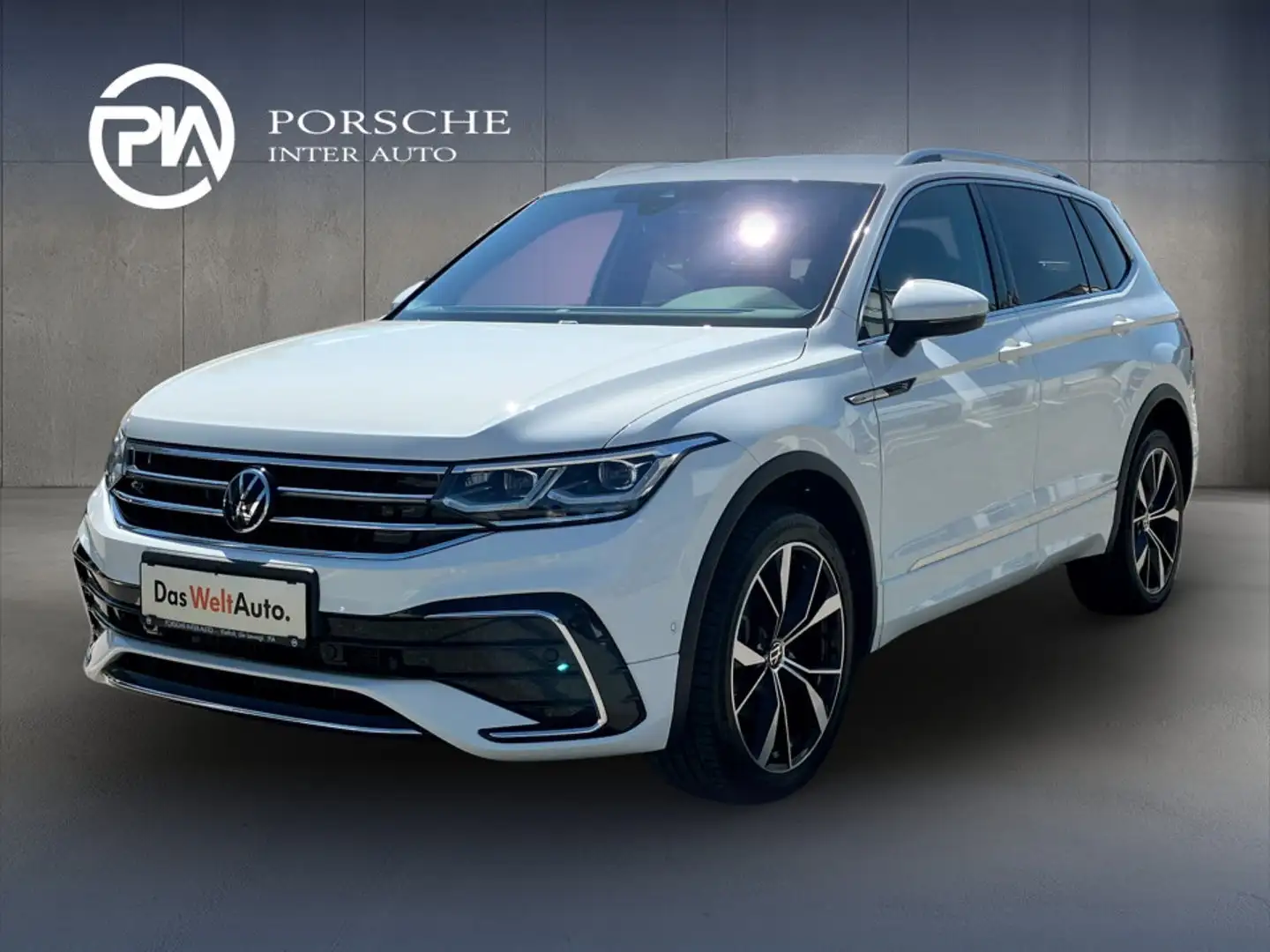 Volkswagen Tiguan Allspace R-Line TDI 4MOTION DSG Weiß - 1