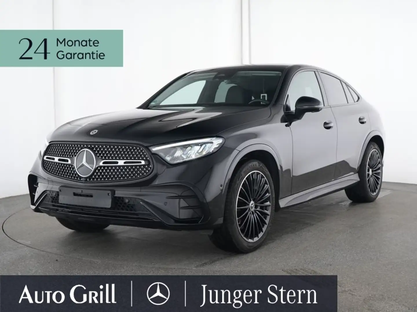 Mercedes-Benz GLC 200 4M Coupe AMG Night Pano AHK 360 Distro Schwarz - 1