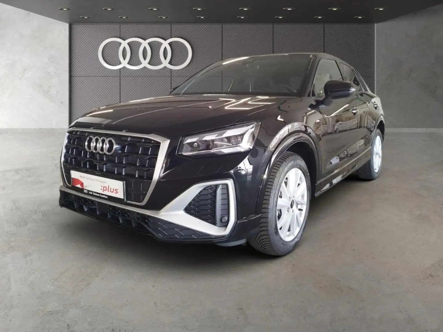 Audi Q2 30 TFSI S line MatrixLED AHK Leder Schwarz - 1