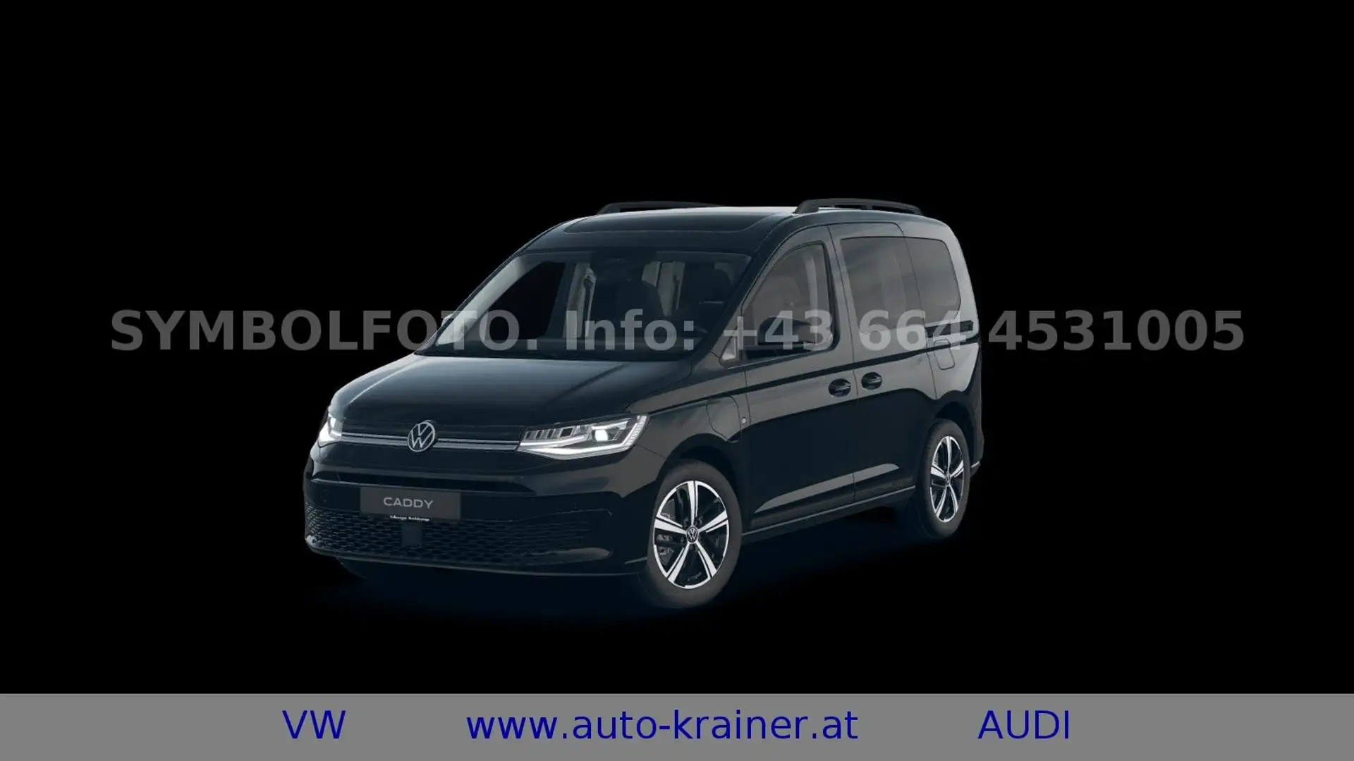 Volkswagen Caddy Dark Label eHybrid Schwarz - 2