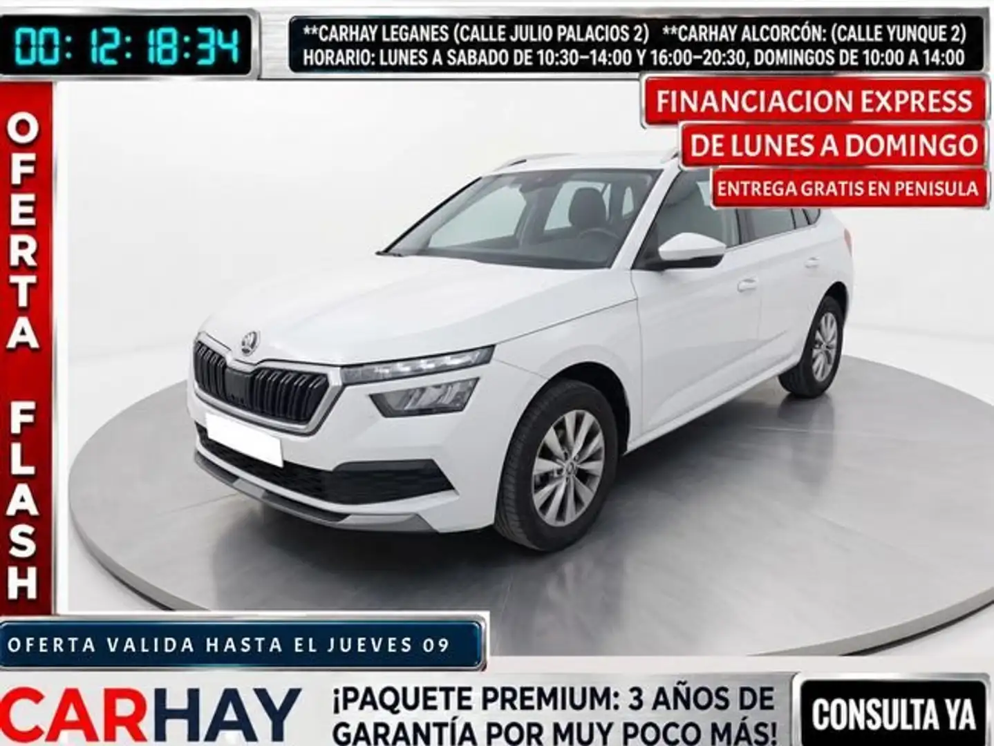Skoda Kamiq 1.0 TSI Ambition 81kW DSG Blanco - 1