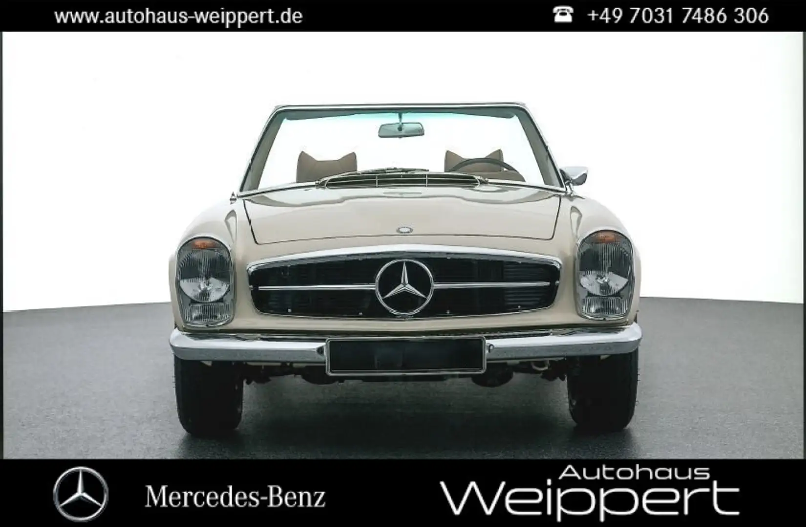 Mercedes-Benz 280 280SL Pagode Brabus Classic 6Sterne Komplettrest Beige - 1