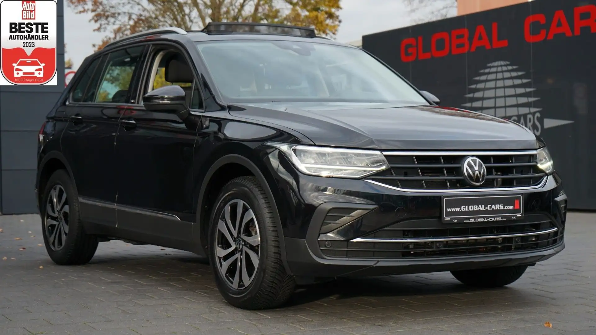 Volkswagen Tiguan TIGUAN 2.0TDi ACTIVE*PANO*VIRTUAL*ACC*FAHRSCHULE Schwarz - 1