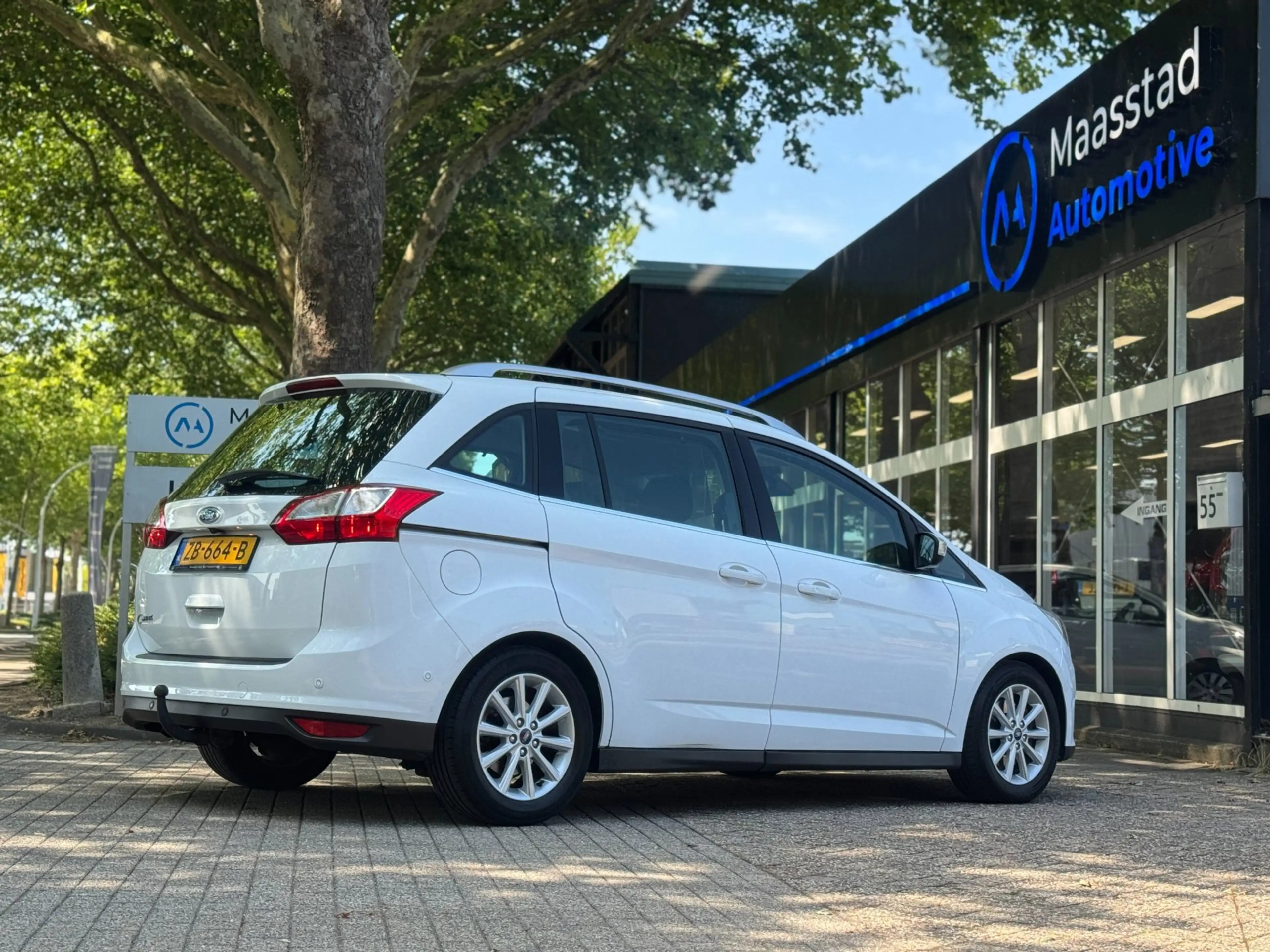 Ford Grand C-Max 1.0 Titanium 7 zits PANO Leer Facelift Vol Dealer — photo 21