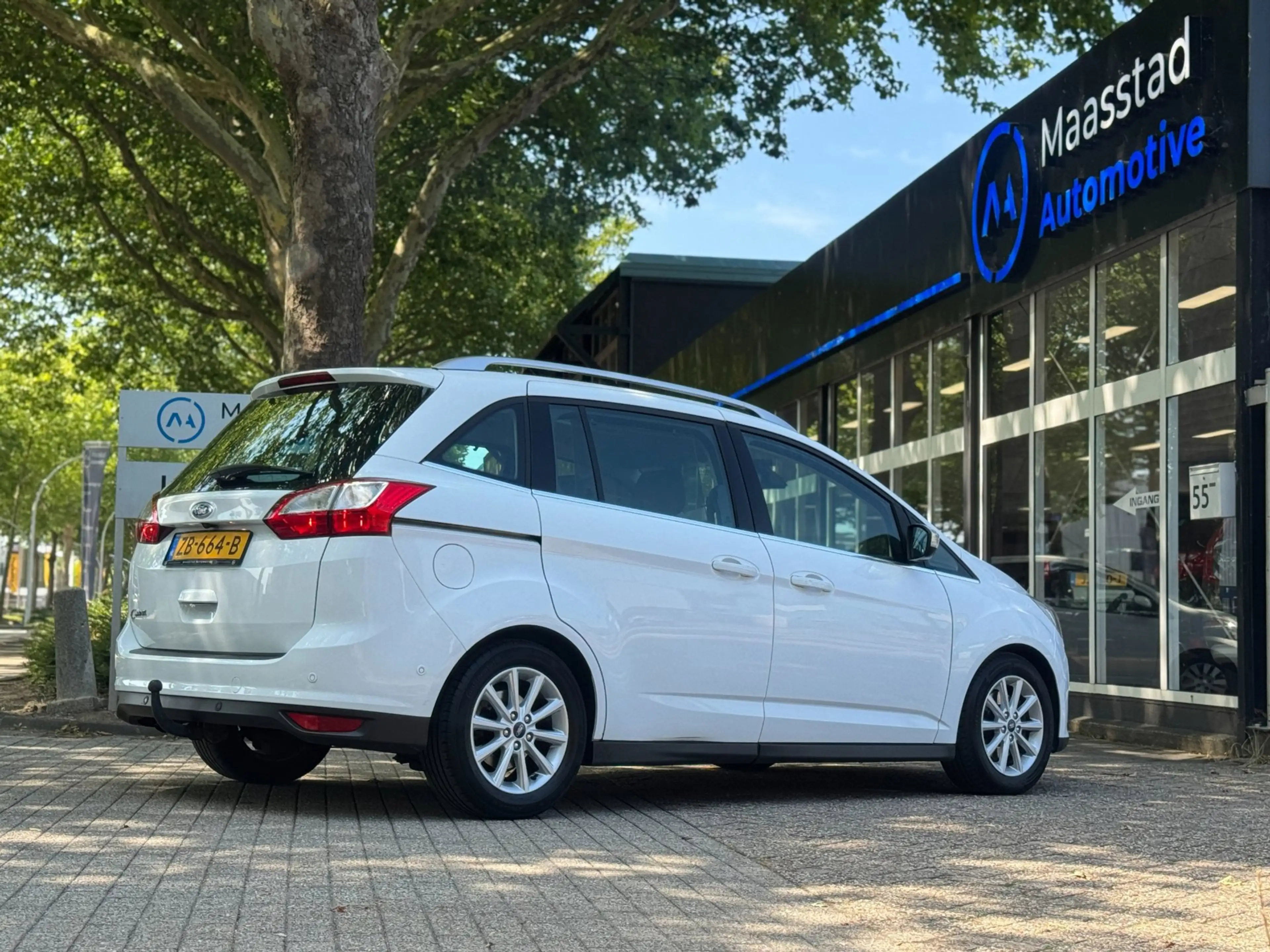 Ford Grand C-Max 1.0 Titanium 7 zits PANO Leer Facelift Vol Dealer — photo 2