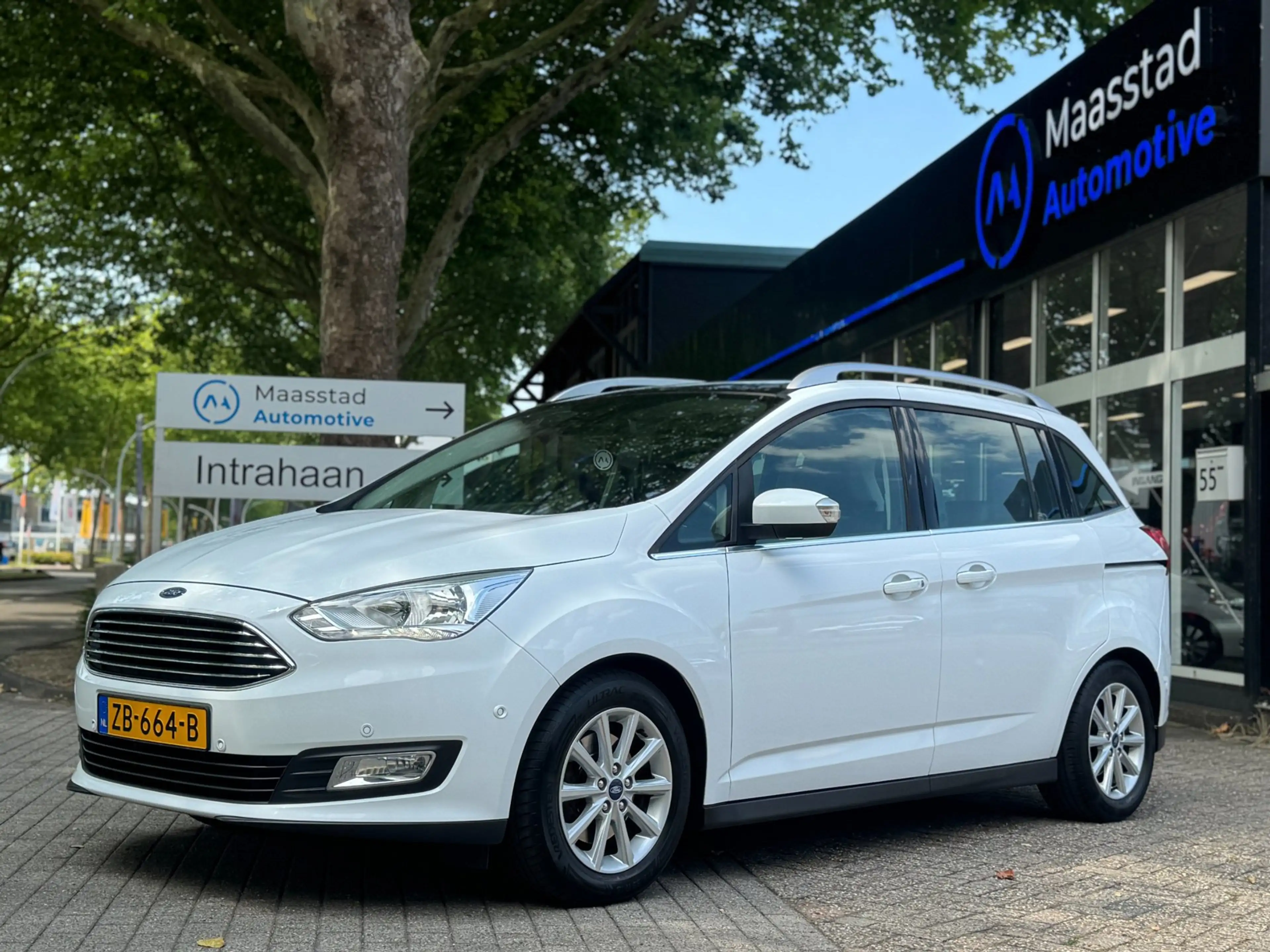Ford Grand C-Max 1.0 Titanium 7 zits PANO Leer Facelift Vol Dealer — photo 10