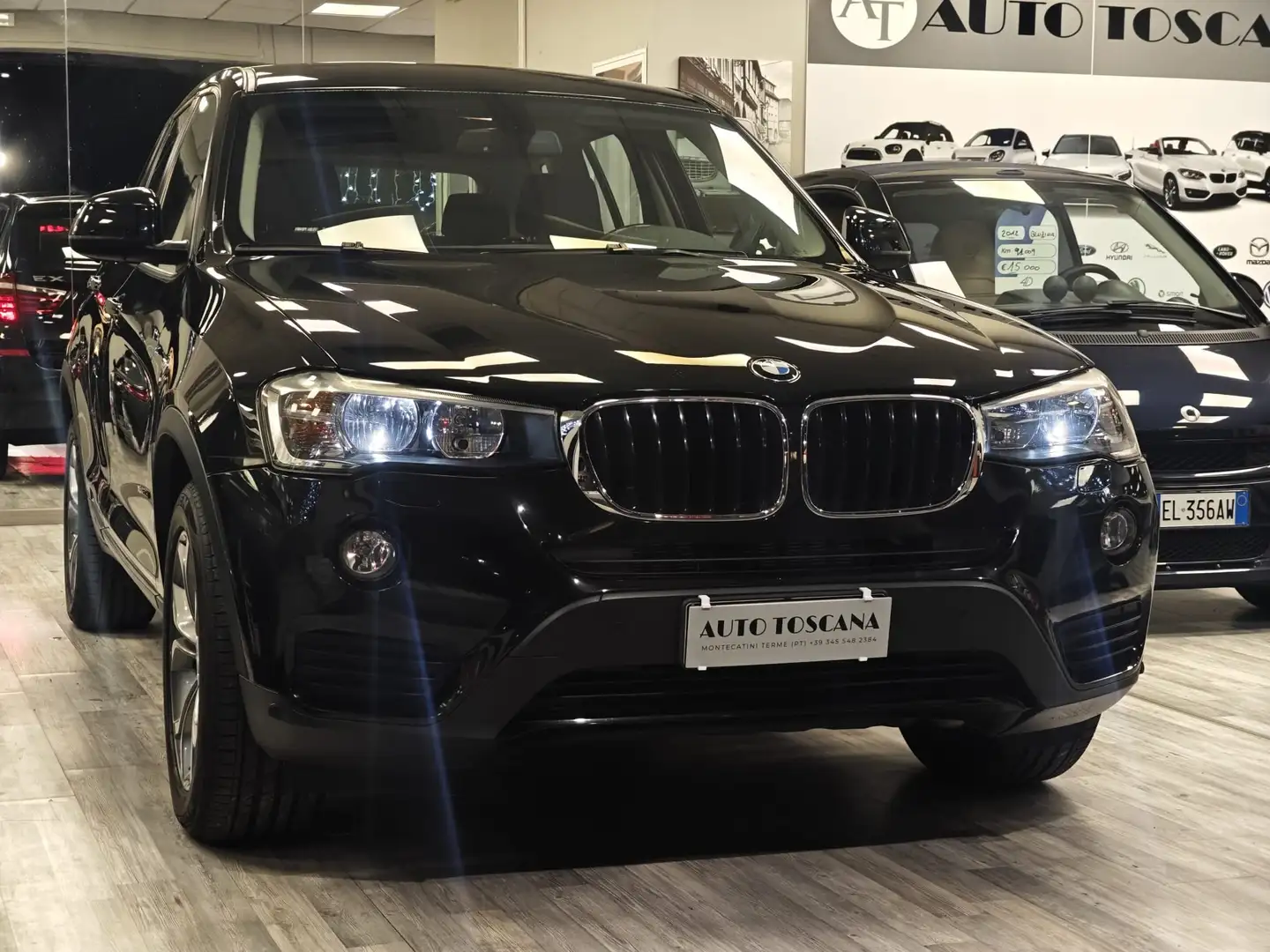 BMW X3 X3 F25 LCI 2014 xdrive20d  auto my16 Nero - 1