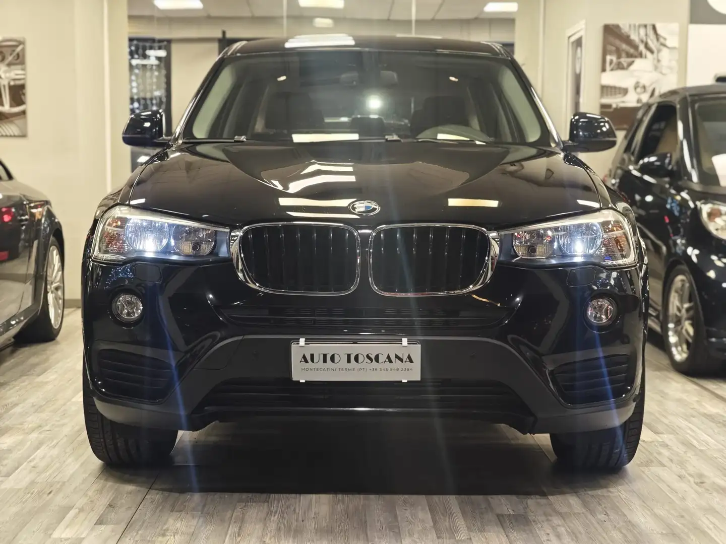 BMW X3 X3 F25 LCI 2014 xdrive20d  auto my16 Nero - 2