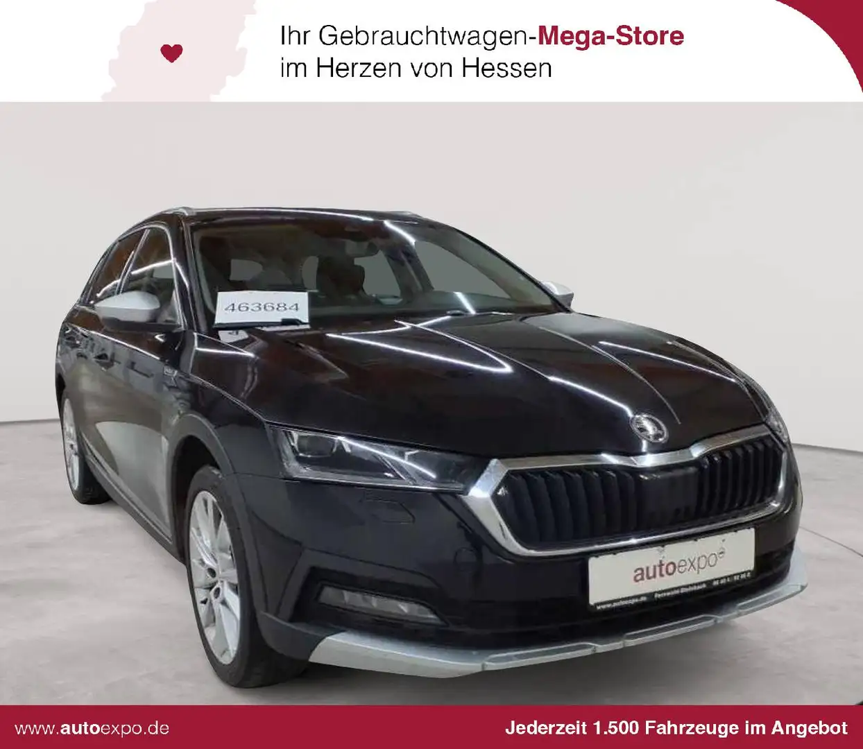 Skoda Octavia Combi 2.0 TDI DSG 4x4 Scout Navi Schwarz - 1