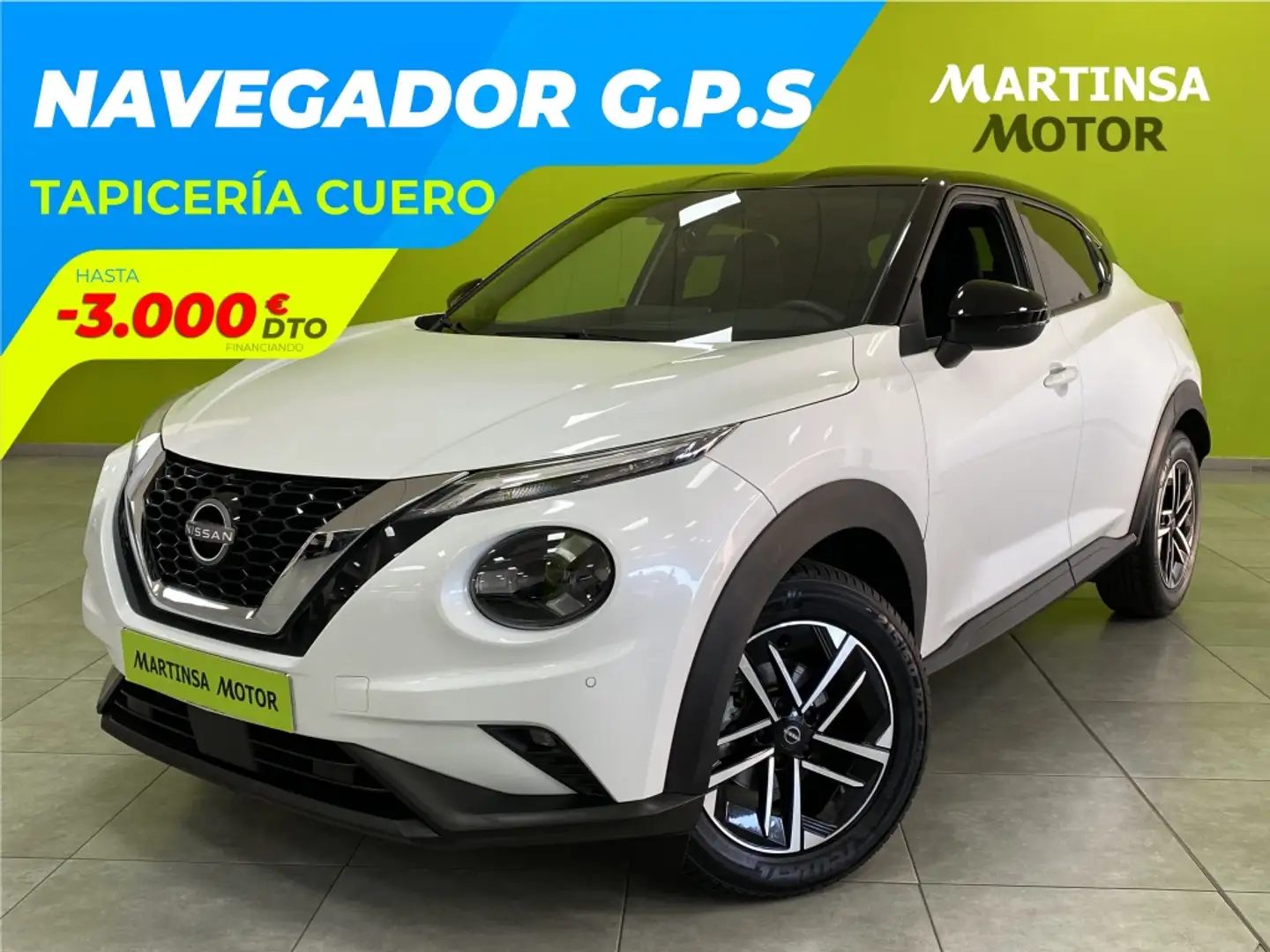 Nissan Juke 1.0 DIG-T N-Connecta 4x2 84kW Blanco - 1