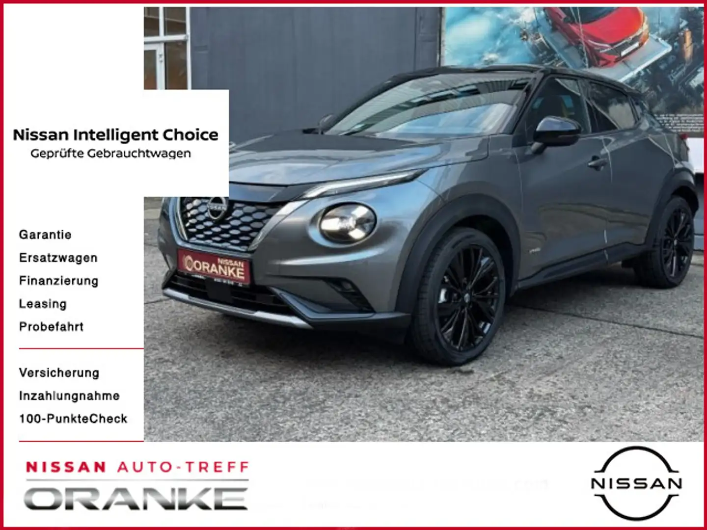 Nissan Juke 1.6 Hybrid N-Sport*TechoPack*19Zoll Gris - 1