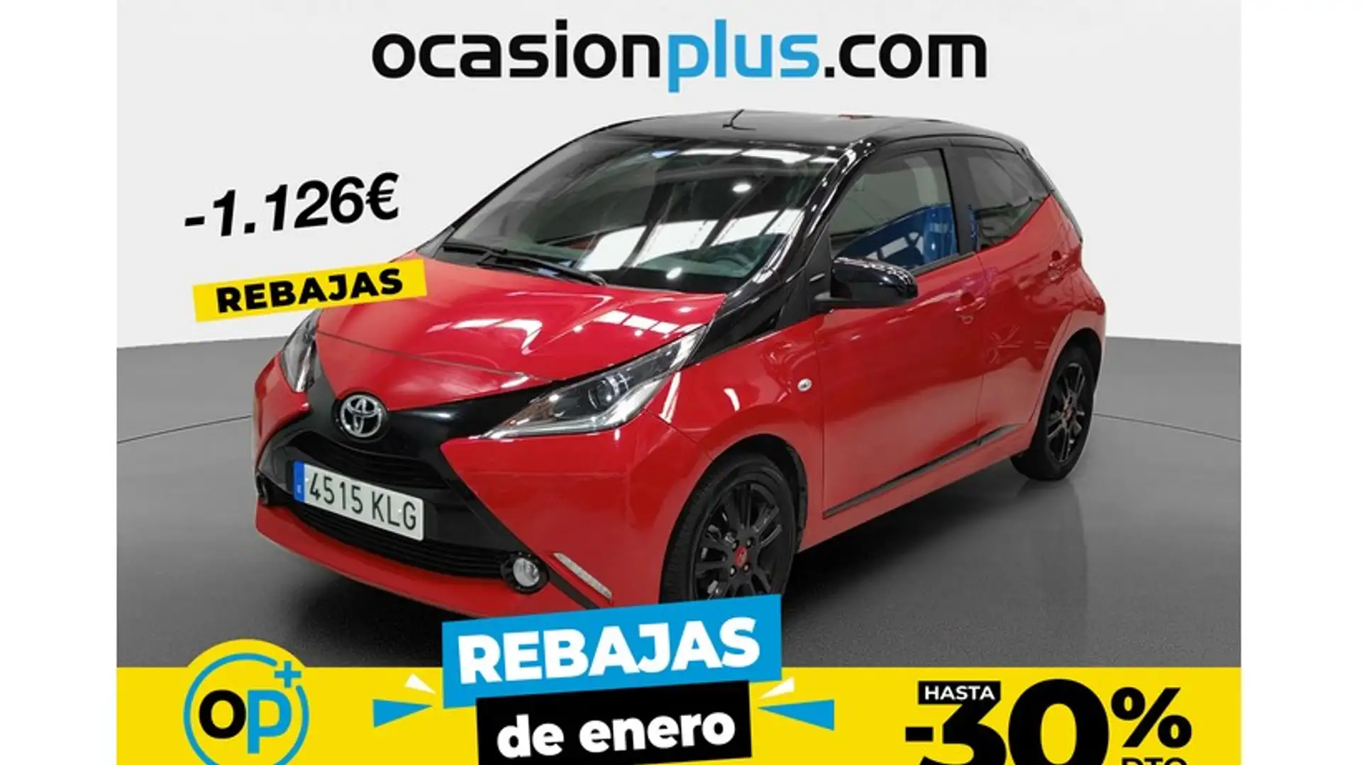 Toyota Aygo 1.0 VVT-i x-cite x-shift Rot - 1