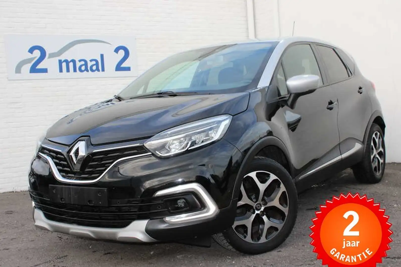 Renault Captur TCe Navi/Cruise/Airco incl 2 JAAR garantie Noir - 1