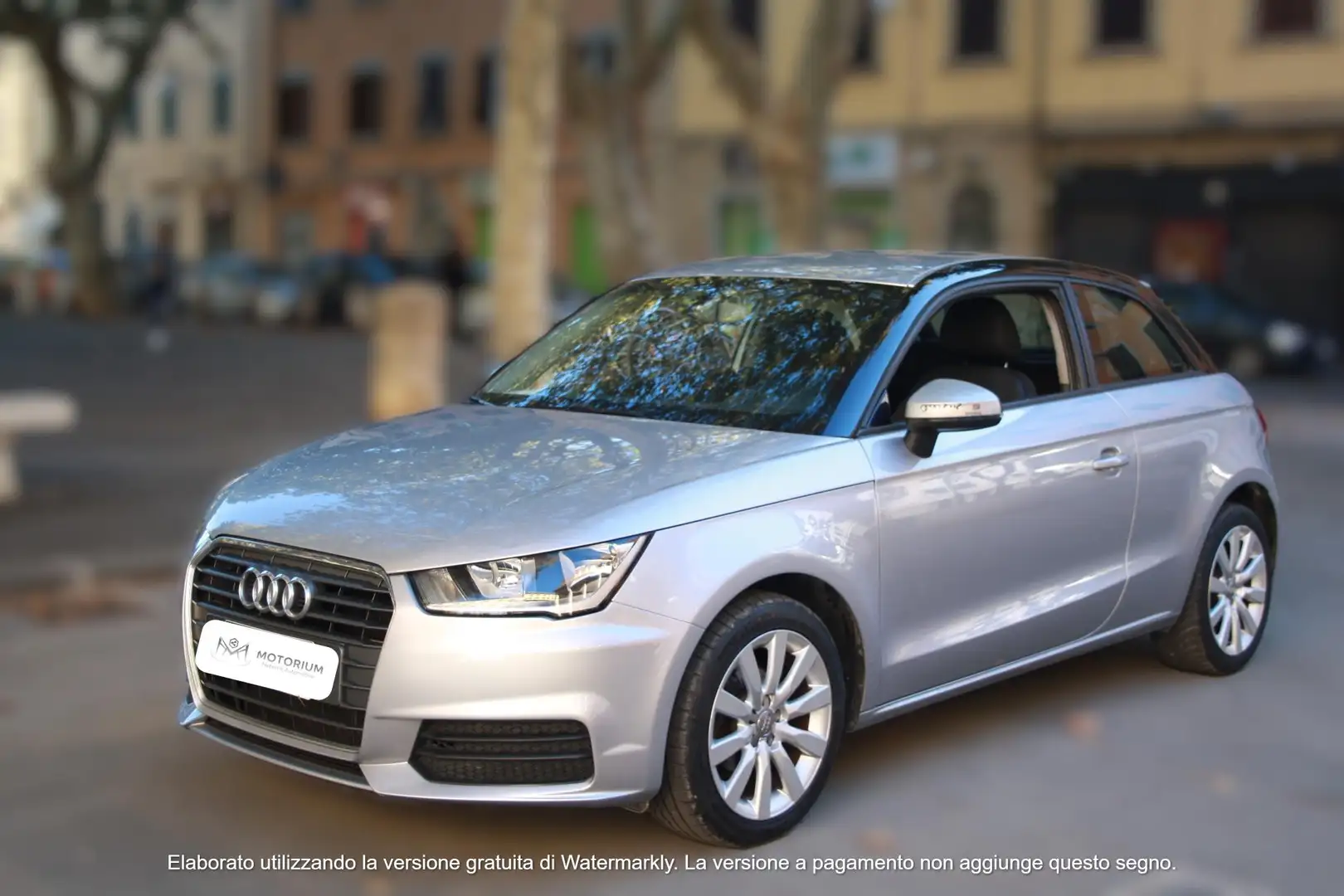 Audi A1 1.4 TDI S Tronic Ultra Metal plus NEOPATENTATI Silber - 1