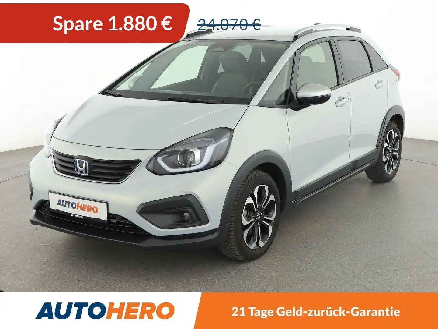 Honda Jazz 1.5 i-MMD Hybrid Crosstar Executive Aut*NAVI*LED* Biały - 1