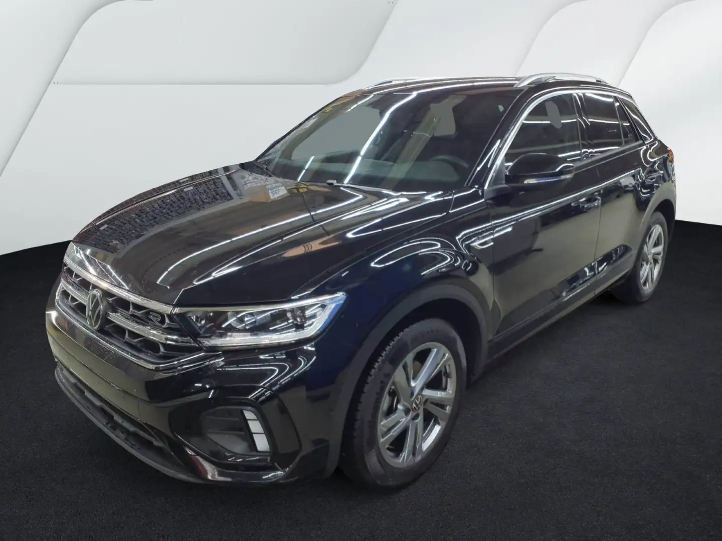 Volkswagen T-Roc 1.5 TSI DSG R-Line AHK Kamera ACC Navi SHZ Schwarz - 2
