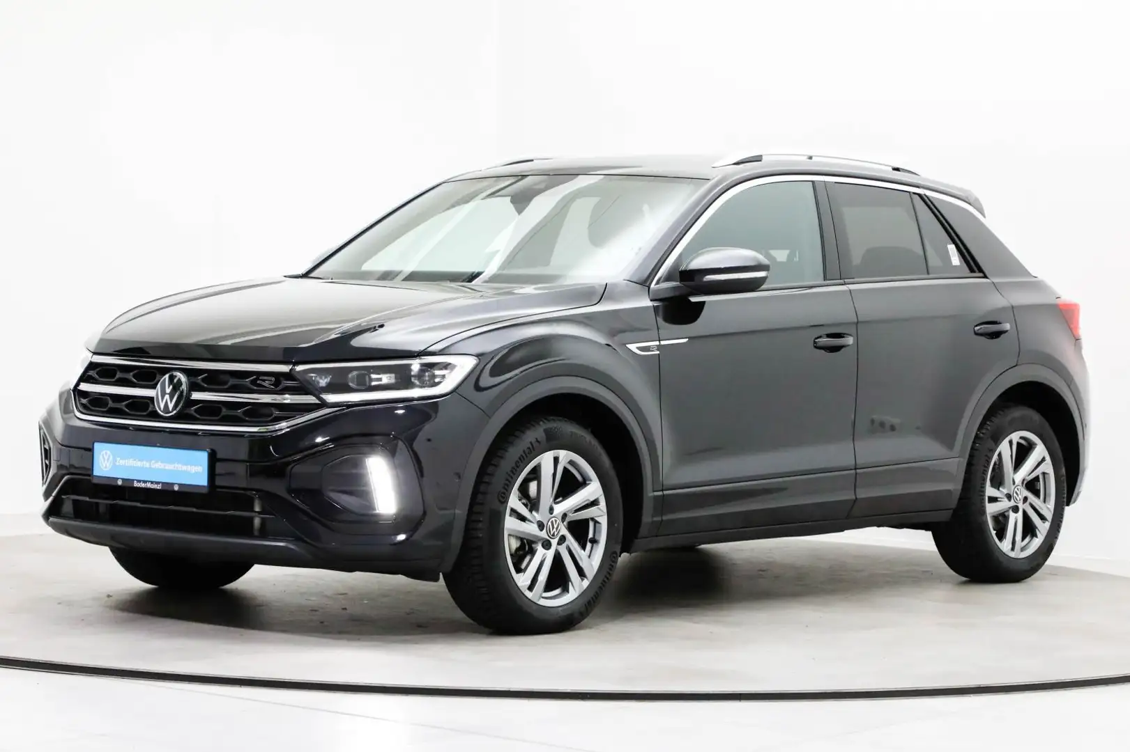 Volkswagen T-Roc 1.5 TSI DSG R-Line AHK Kamera ACC Navi SHZ Schwarz - 2