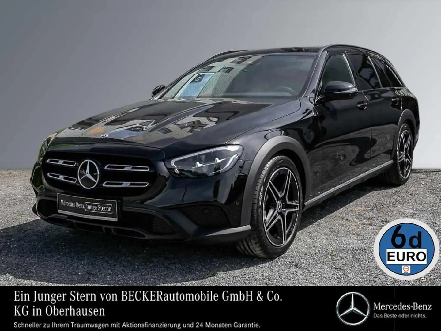 Mercedes-Benz E 200 T 4M All Terrain AVANTGARDE NIGHT AHK RFK Zwart - 1