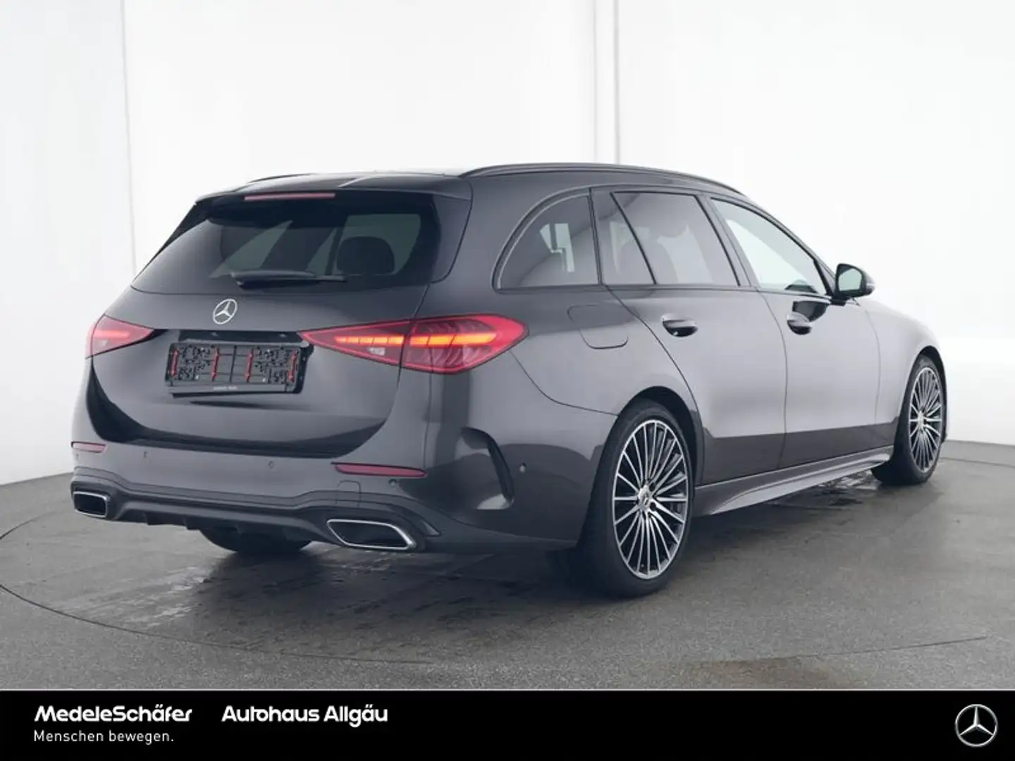 Mercedes-Benz C 220 C 220 T d AMG Night 19" Distronic AHK D-Light LED Grau - 2