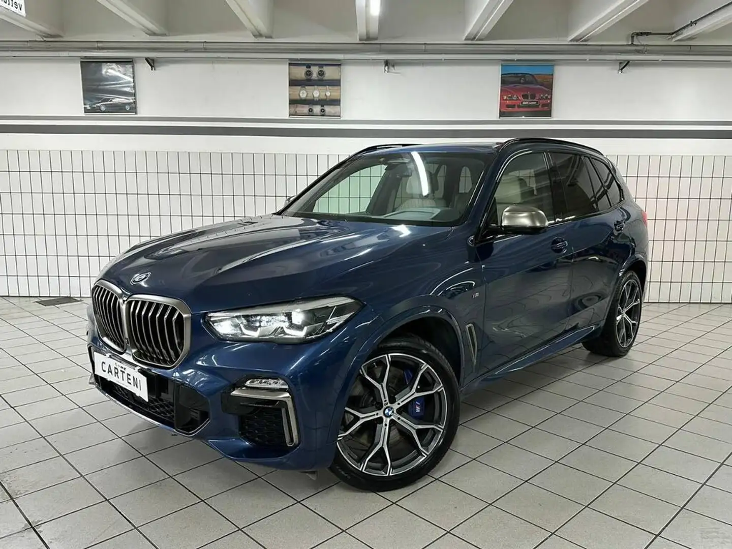 BMW X5 M50d auto Blu/Azzurro - 1
