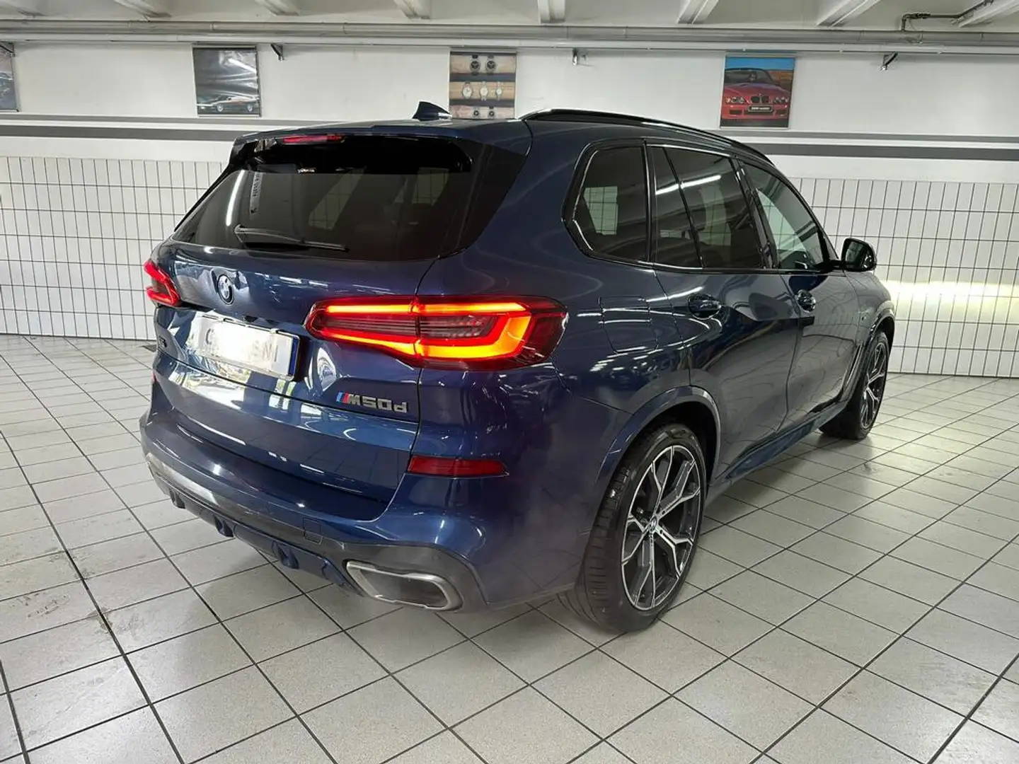 BMW X5 M50d auto Blu/Azzurro - 2