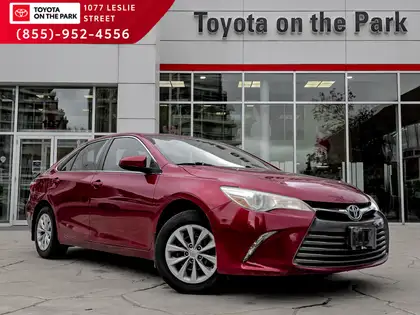 Red 2016 Toyota Camry Sedan Front-Wheel Drive Automatic