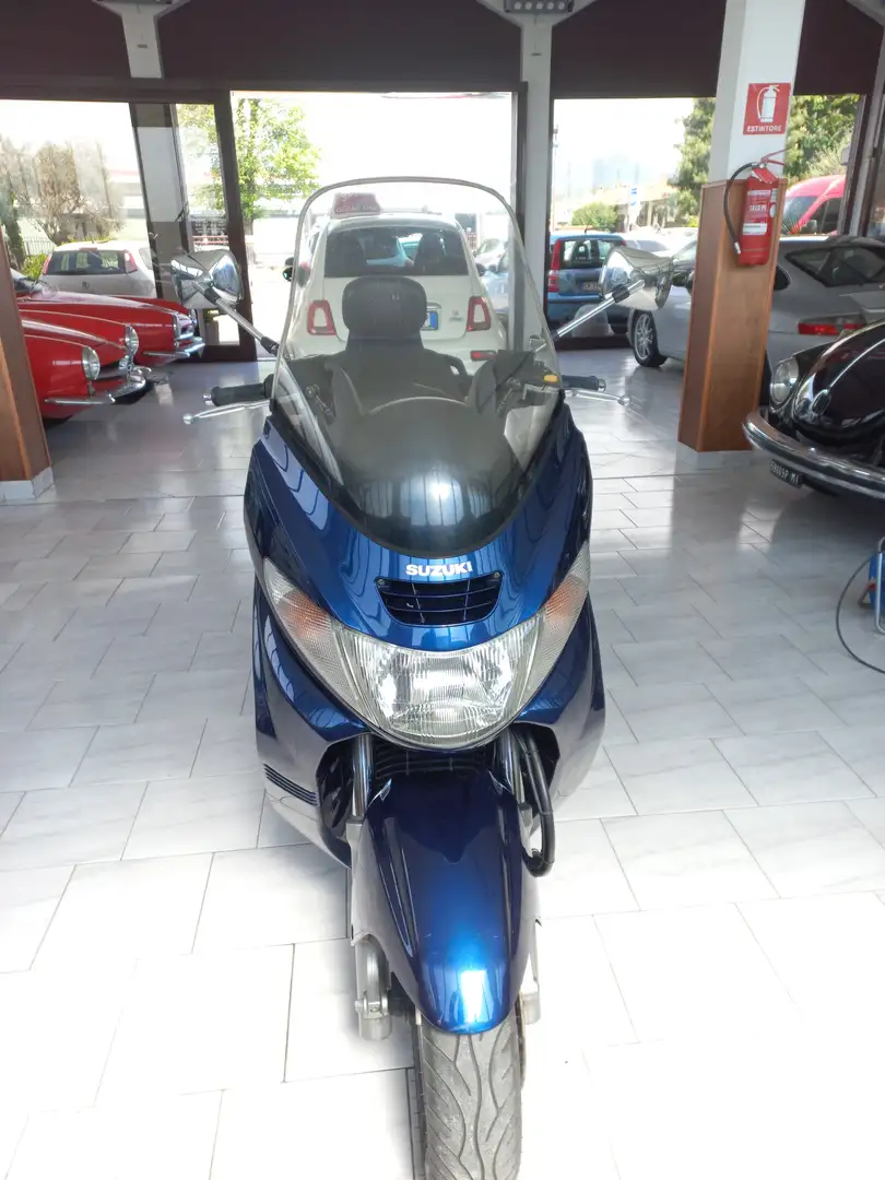 Suzuki Burgman 400 Bleu - 1