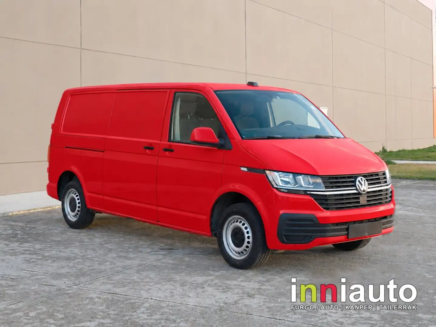 Volkswagen Transporter 2.0TDi 150cv Rojo - 1