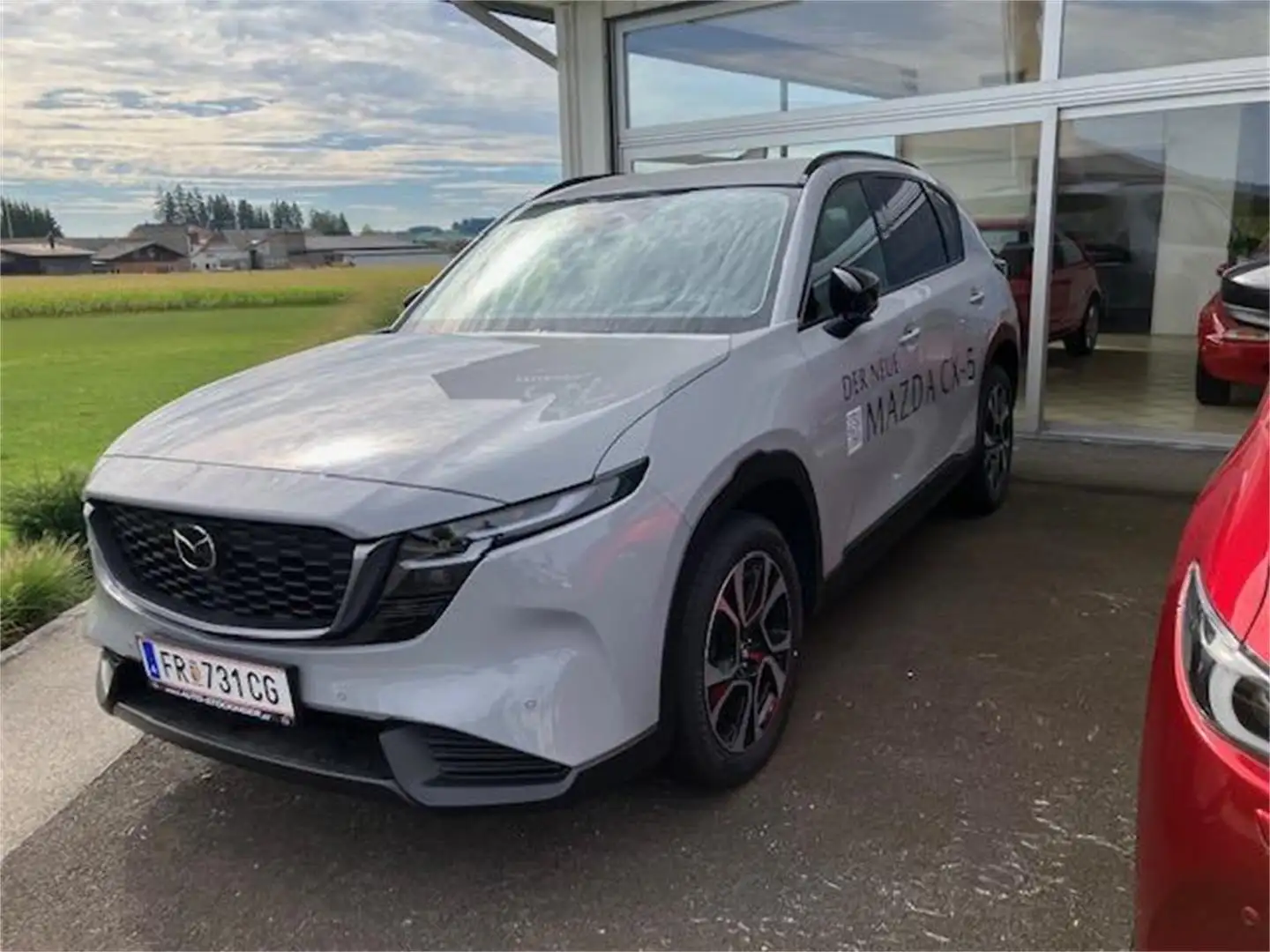 Mazda CX-5 e-Skyactiv G141 MHEV Centre-Line Aut. Silber - 1