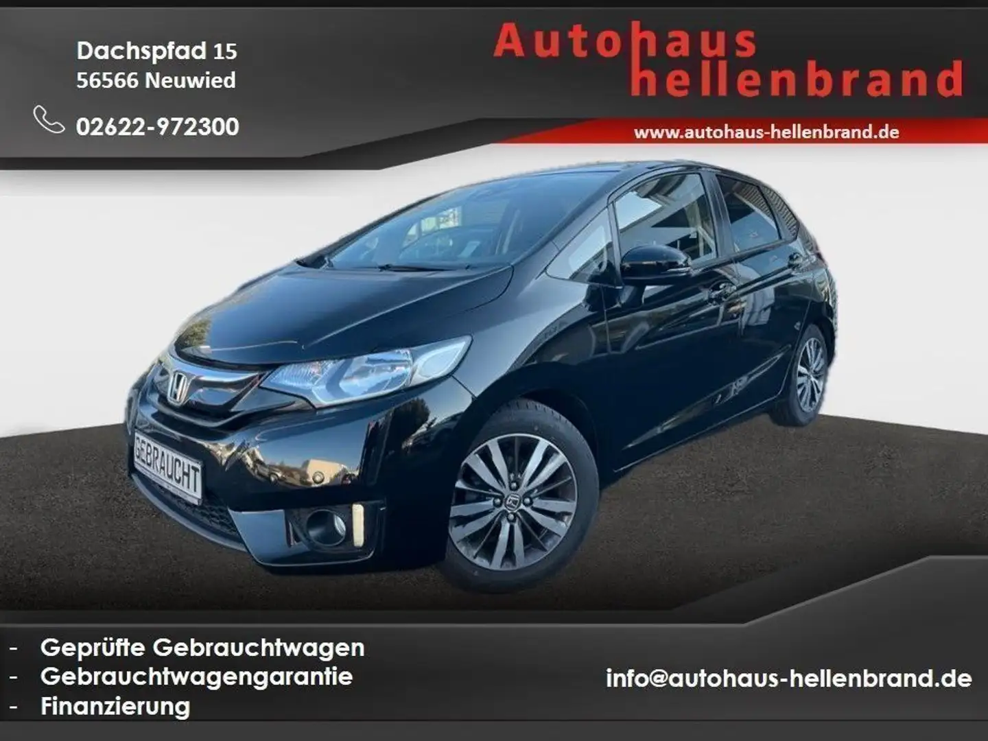 Honda Jazz 1.3 i-VTEC Elegance NAVI/SHZ/KAMERA Noir - 1