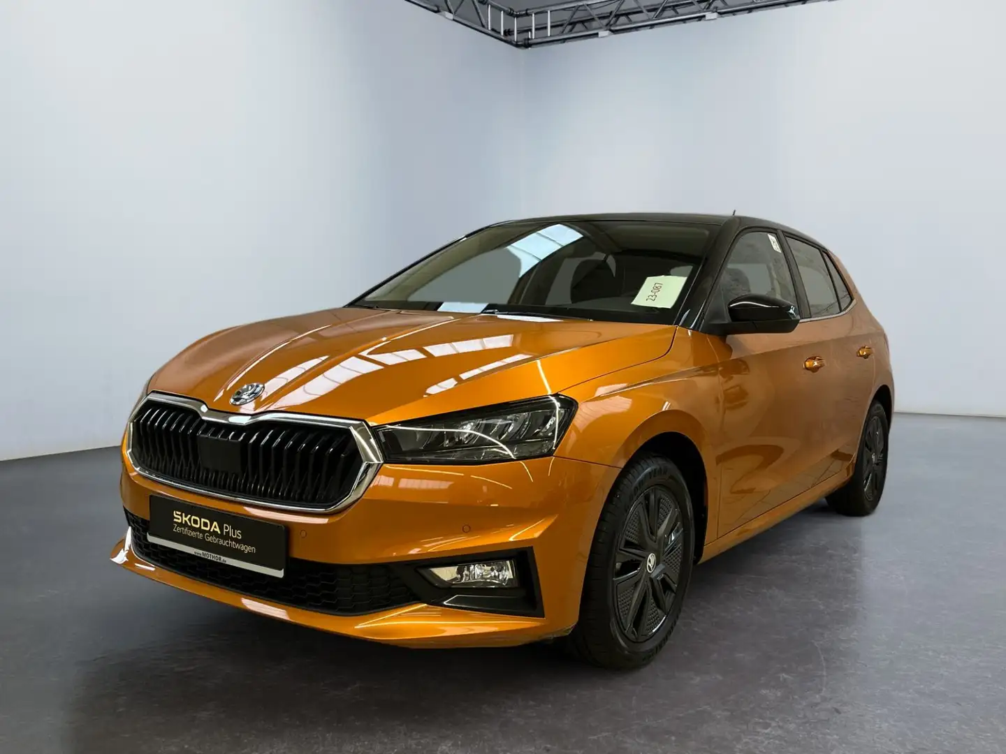 Skoda Fabia Style 1.0 TSI Sitzheizung Klimaautomatik Orange - 2