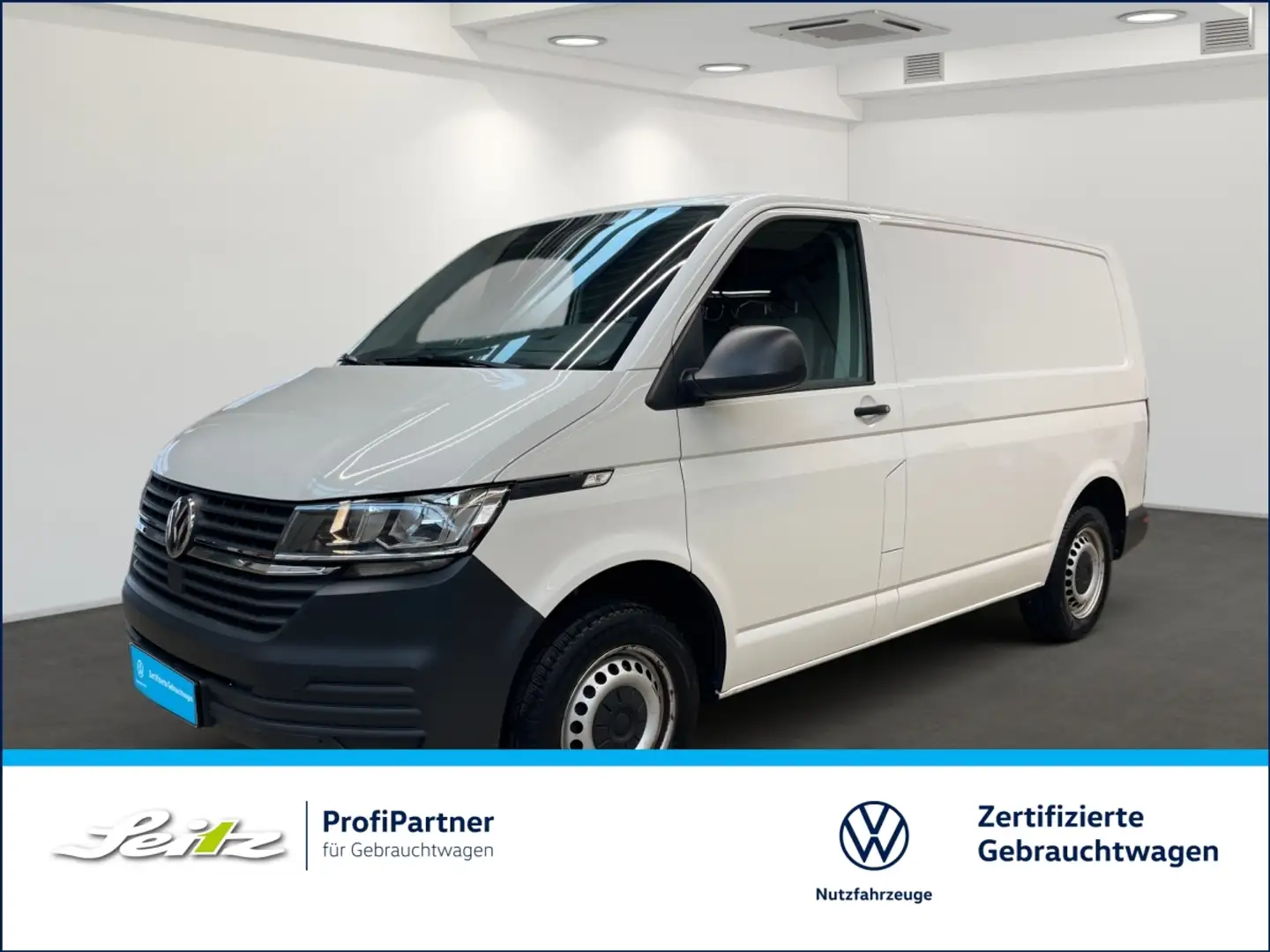 Volkswagen T6.1 Transporter Kasten 2.0 TDI KR FWD *PDC*DAB*START/STOP* Blanc - 1