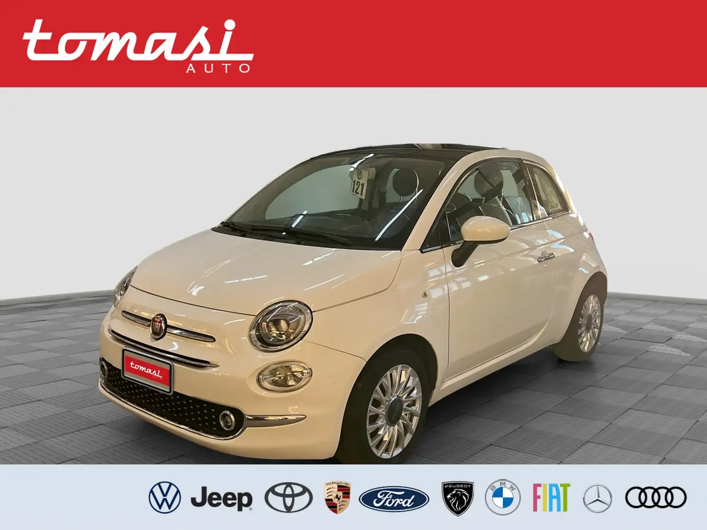 Fiat 500 FIAT 500 1.3 Multijet 95 CV Lounge Blanc - 1