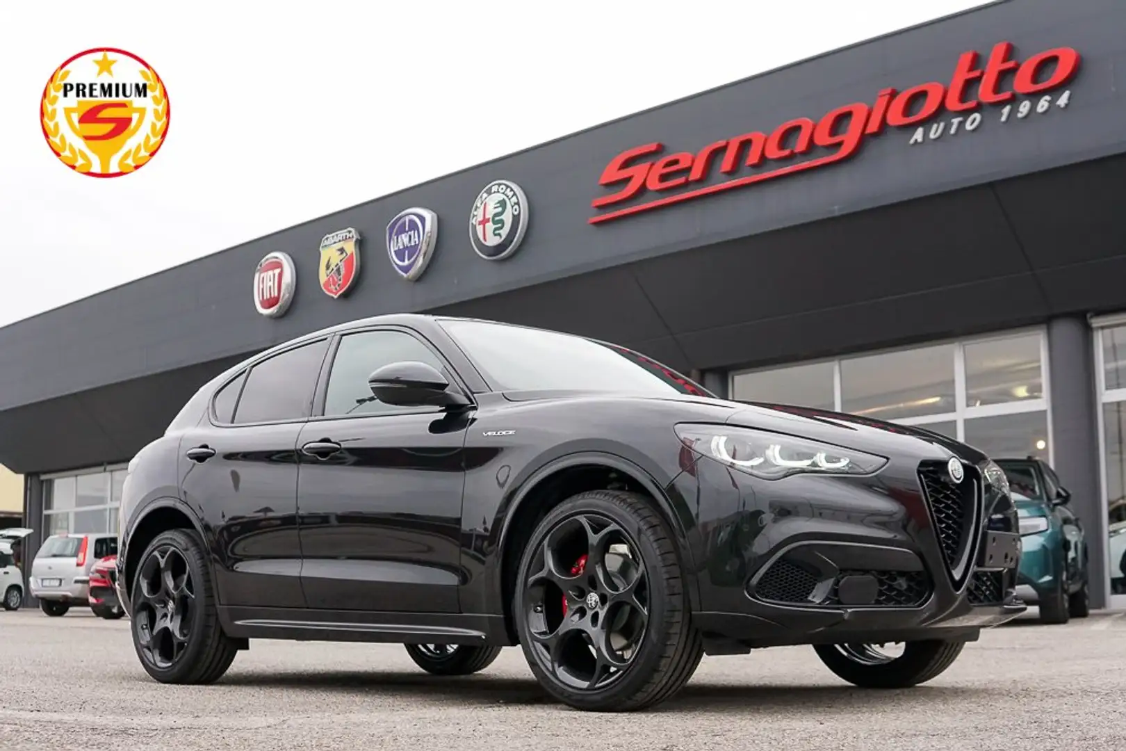 Alfa Romeo Stelvio 2.0 280cv t Veloce Q4 TETTO CERCHI 21 PACK TECHNO Schwarz - 1