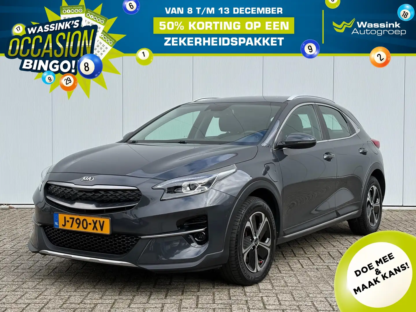 Kia XCeed 1.6 GDi PHEV 141pk DCT6 DynamicLine | Cruise Contr Gris - 1