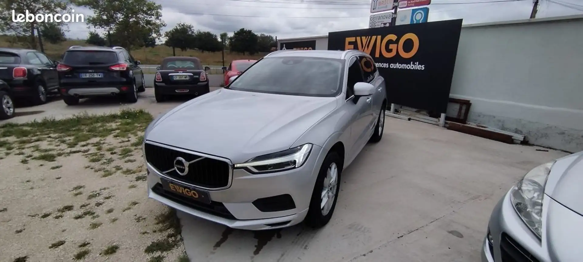 Volvo XC60 2.0 d4 190 ch momentum geartronic bva Gris - 2