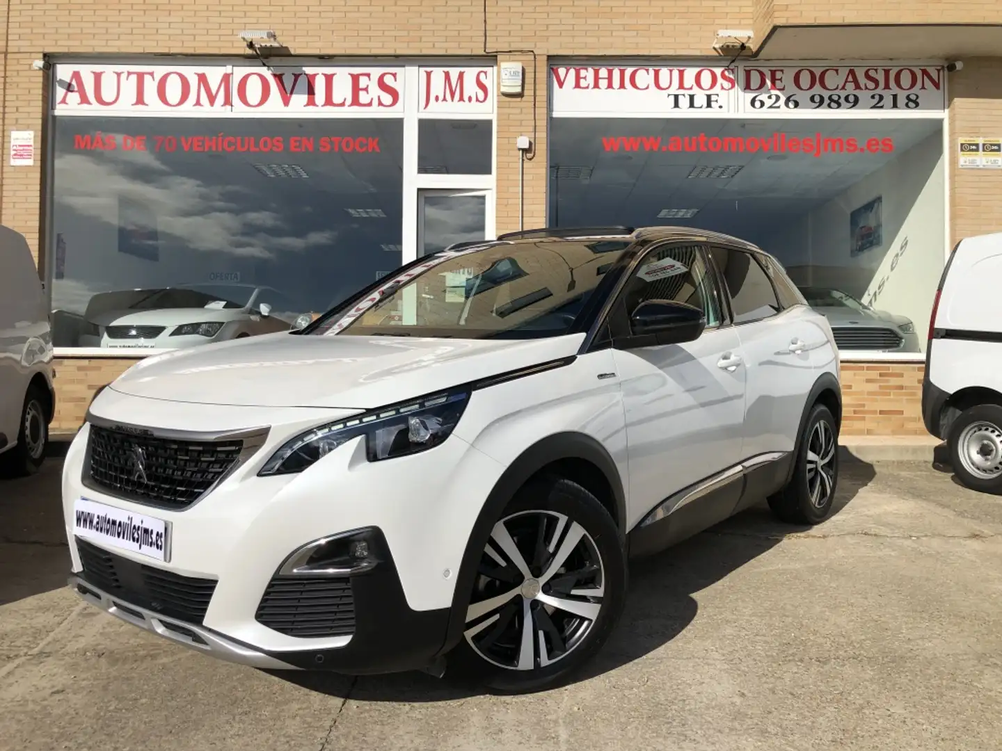 Peugeot 3008 1.6 BlueHDi Allure 120 Wit - 1