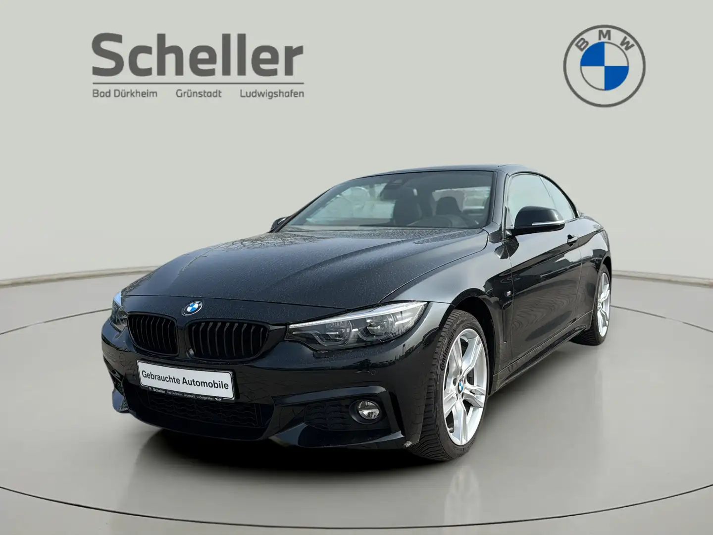 BMW 430 i xDrive A M Sportpaket Head-Up HK HiFi DAB Schwarz - 1