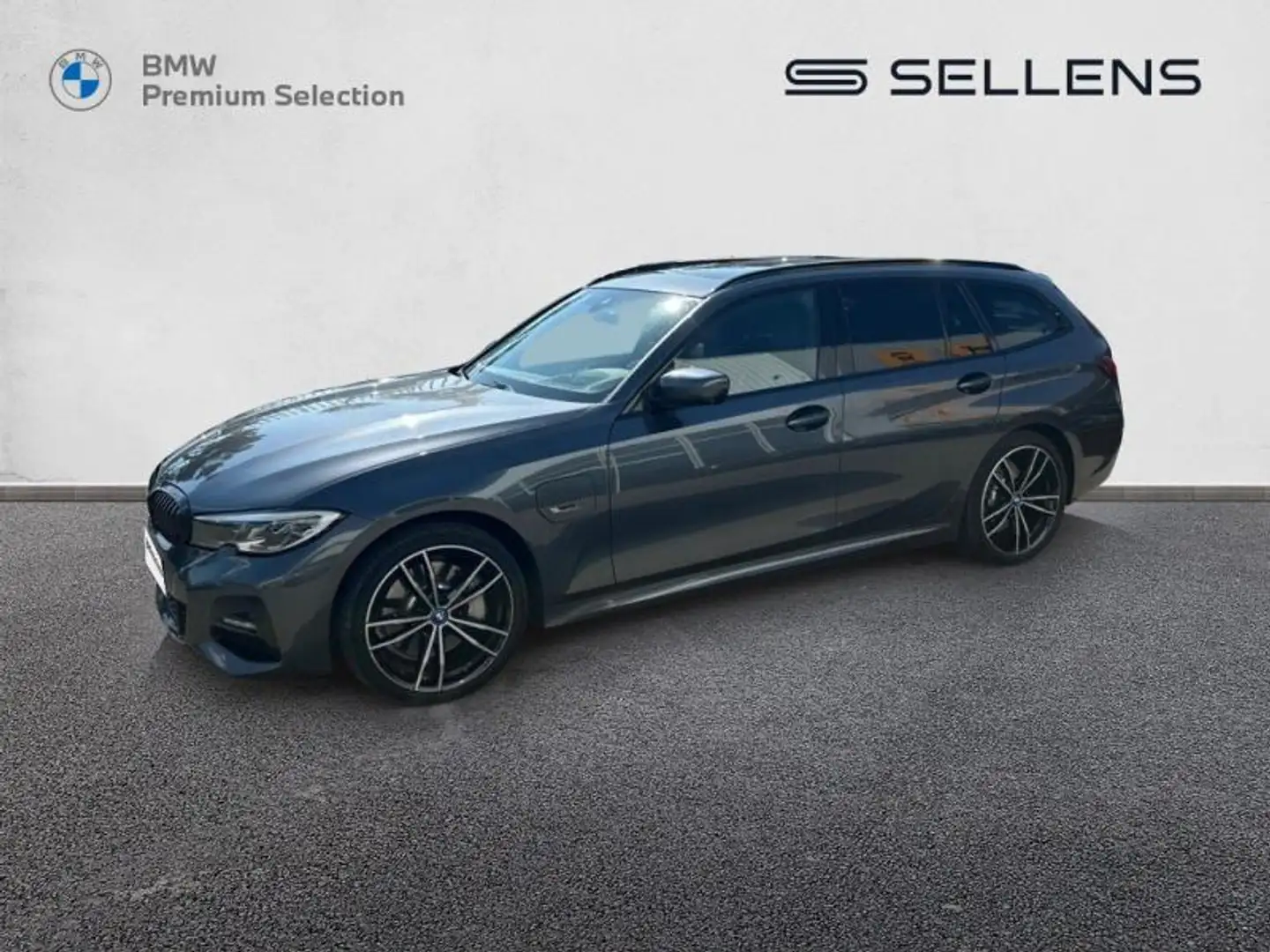 BMW 330 330eA 292ch M Sport Gris - 1