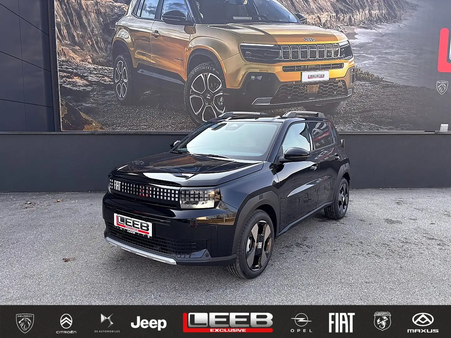 Fiat Grande Panda Hybrid mHEV 110 6-Gang eDCT La Prima inkl. Wint... Schwarz - 1