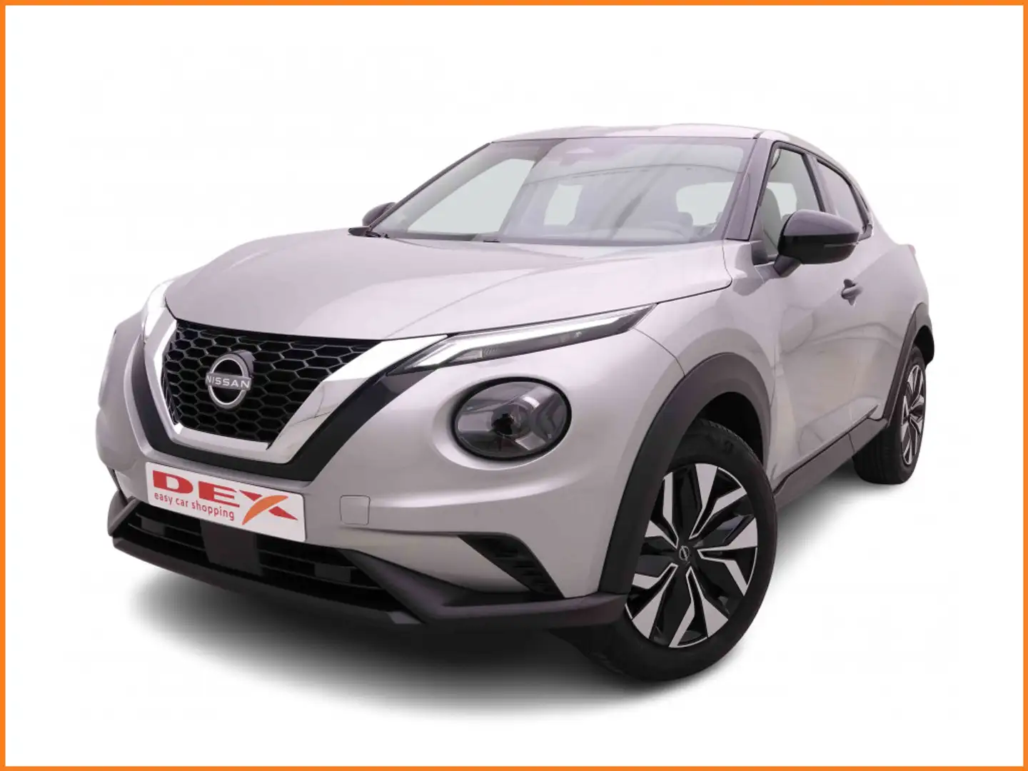 Nissan Juke 1.0 DIG-T 114 DCT Acenta Plus Zilver - 1