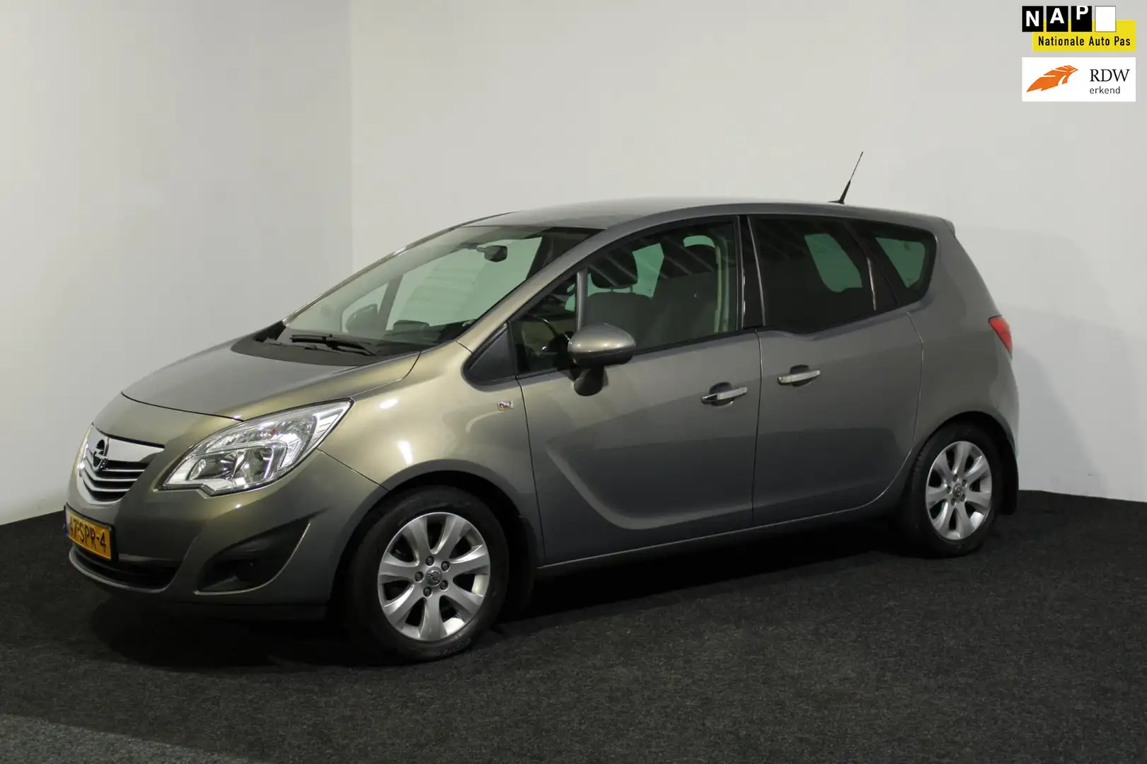 Opel Meriva 1.4 Turbo Cosmo|nieuwe apk|trekhaak|vol in opties| Bruin - 1