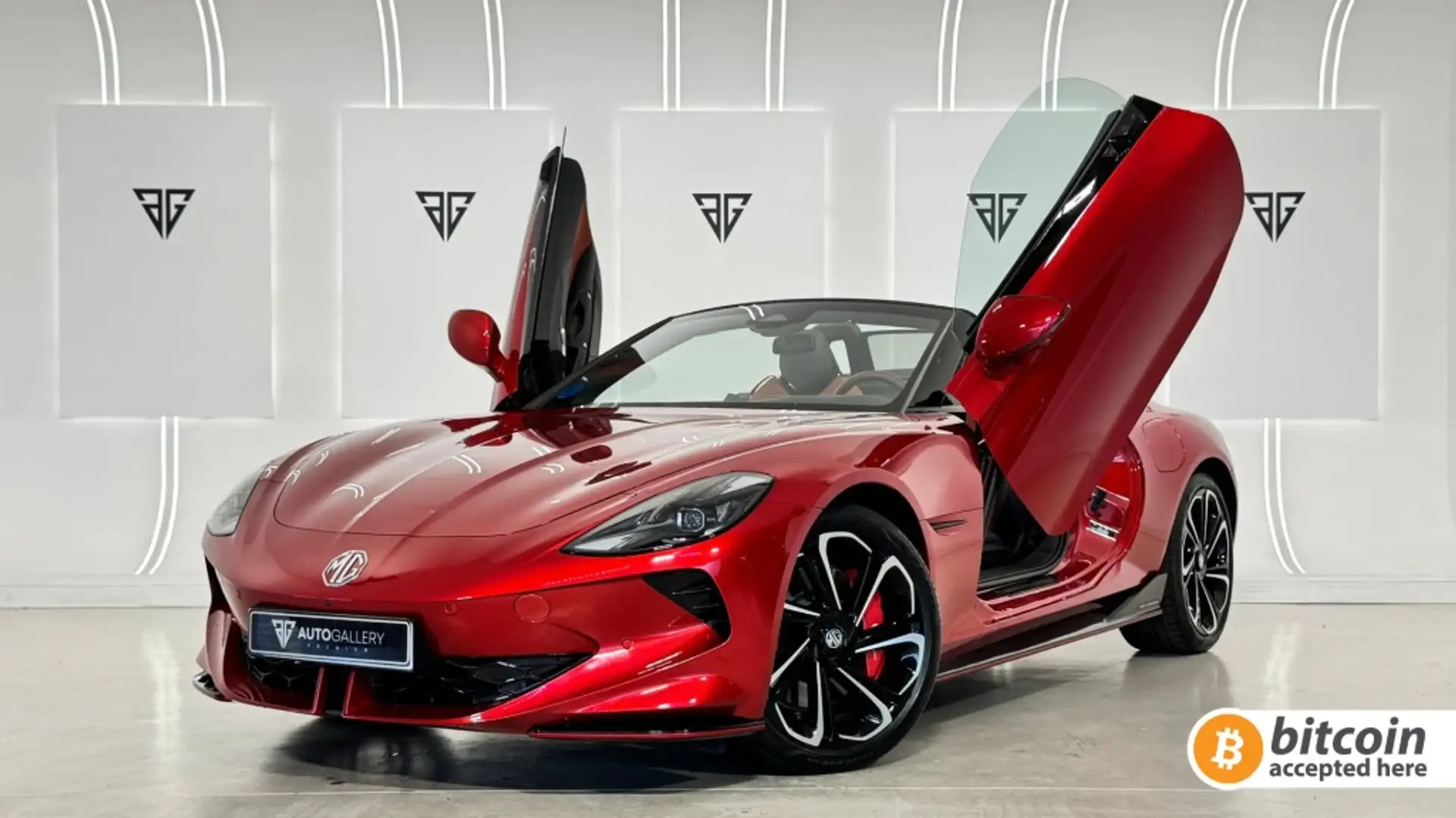 MG Cyberster Dual Motor GT AWD Rood - 1