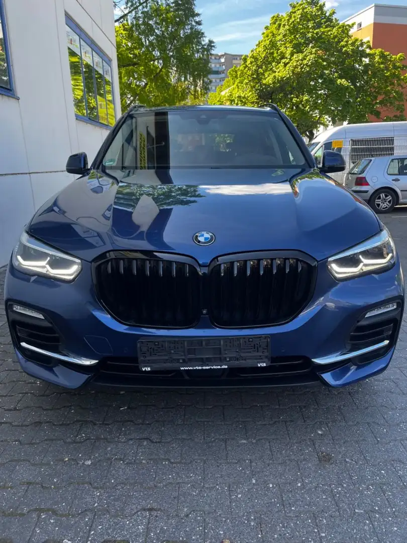 BMW X5 xDrive 40 d Sport HuD AHK SoftClose Bleu - 2