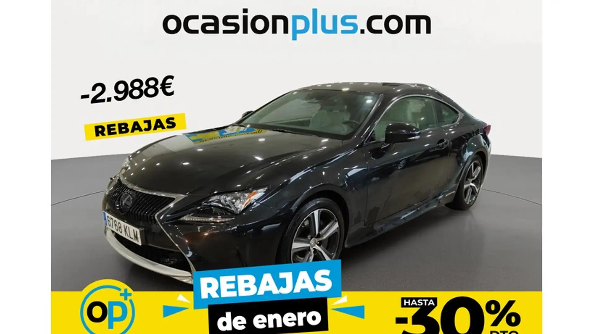 Lexus RC 300h Executive Navigation Noir - 1