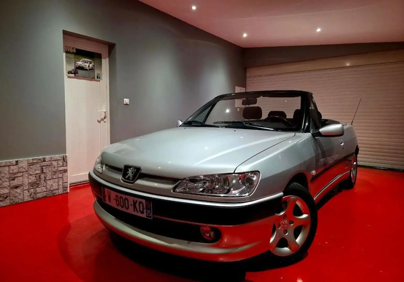 Peugeot 306 Cabriolet 1.6 100CH BVM5 Pininfarina Première main État EXCEPTIONNEL Gris - 1