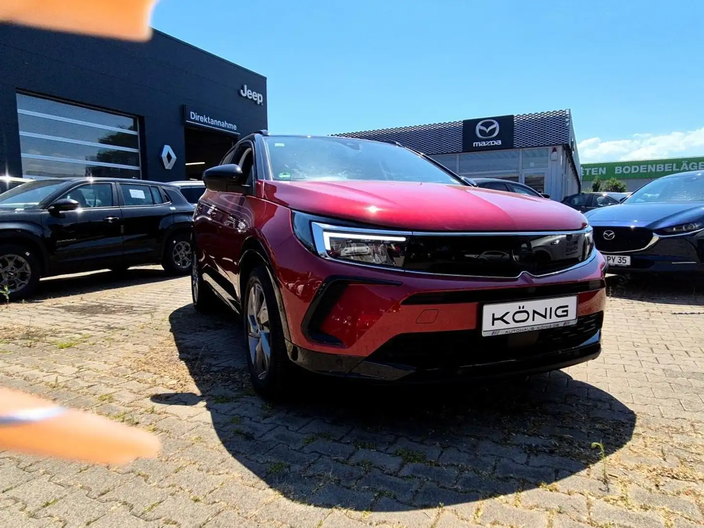 Opel Grandland X X GS 1.2T Alcantara Navi Rot - 2