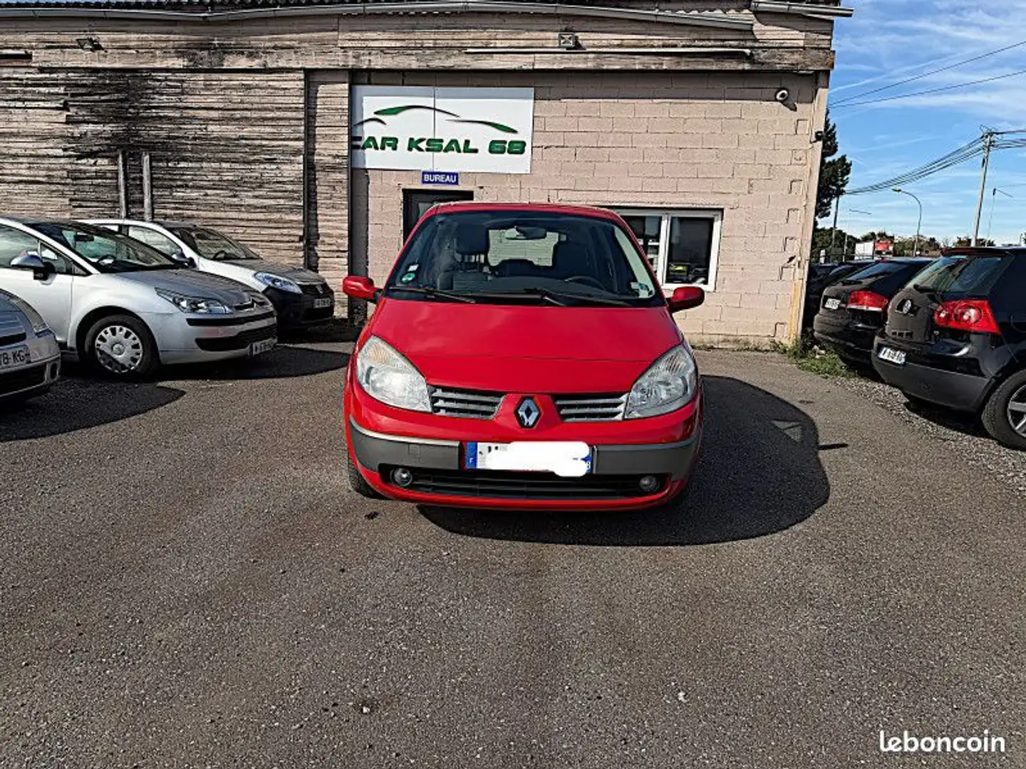 Renault Scenic II 1.6 16V 110CH EXPRESSION BVA Rouge - 2