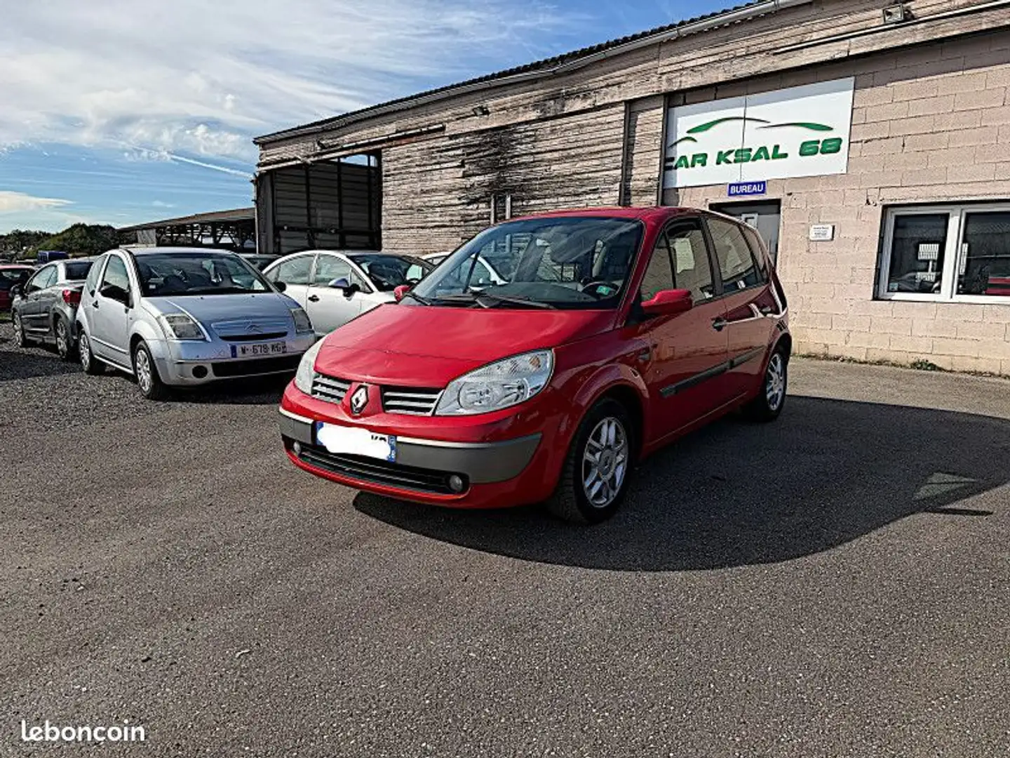 Renault Scenic II 1.6 16V 110CH EXPRESSION BVA Rouge - 1