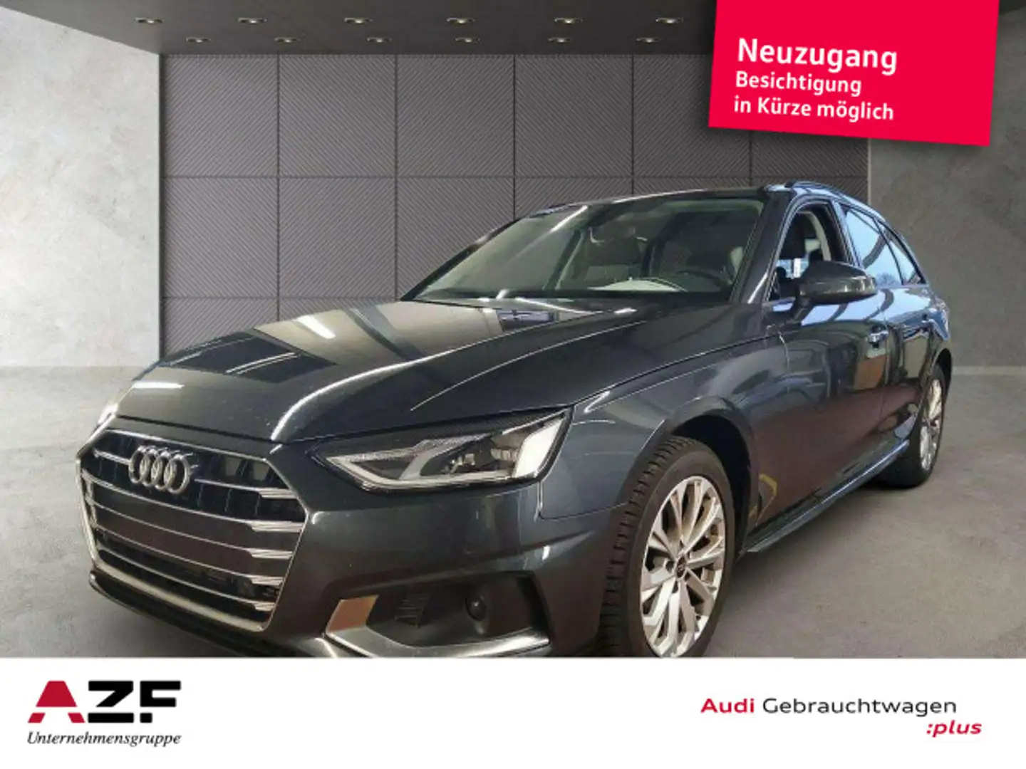 Audi A4 35 2.0 TFSI Avant advanced Gris - 1